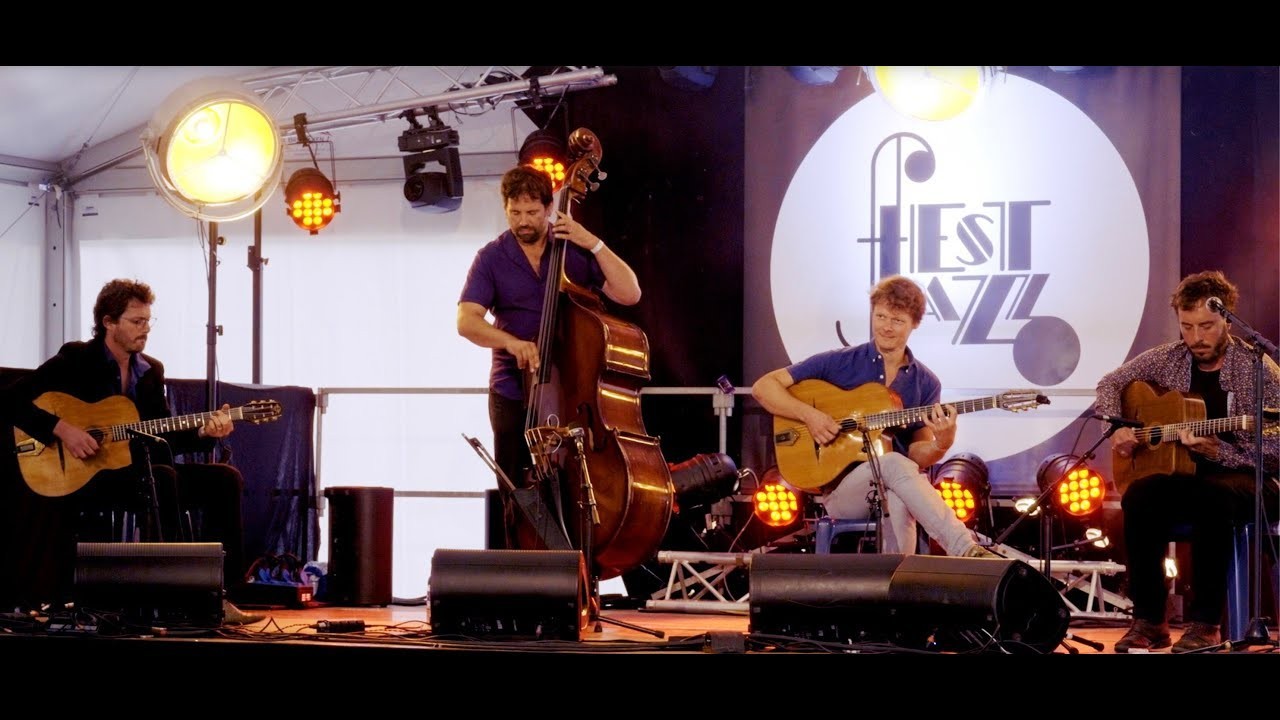 Le quartet Les Frères sur la scène du Fest Jazz